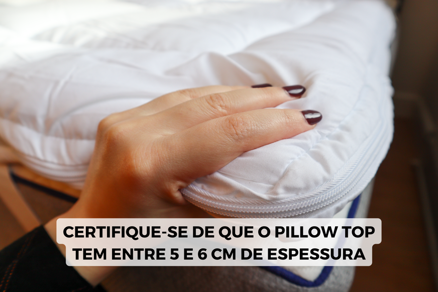 Espessura do melhor pillow top